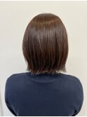外ハネくびれヘア/アッシュブラウン/20代30代40代