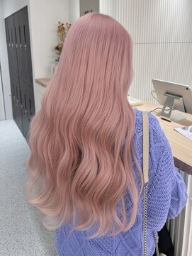 メルトトウキョウ(melt.tokyo) インナーカラー/トリートメント/デザインカラー/ペールピンク