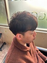 ビグディーサロン(BIGOUDI salon mukonosou) ニュアンスパーマ 刈り上げ