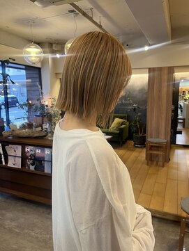 ヘア プロデュース キュオン(hair produce CUEON.) 切りっぱなしBob