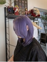 シールドヘアー 沖縄 新都心(C'LD Hair) パープルカラー/那覇美容室/新都心美容室
