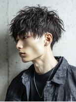 ダブルアール(RR MEN'S SALON)&nbsp;波巻きツイストスパイラル/リバースセンターパート/由比ヶ浜