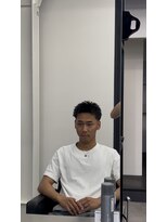 ノイセル 心斎橋(Noisyle)&nbsp;刈り上げセンターパート/波巻きツイストスパイラル/心斎橋S