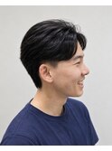 毛流れセンターパート