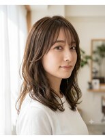 ミンナノポリシー(MIN NANO//POLICY)&nbsp;30代大人ミディアムレイヤー×透明感カラー◎