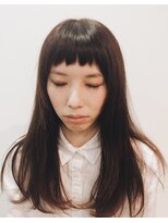 ファミリィ (PHAMILEE) ラフなテクスチャーとニュアンスとジグザグバング