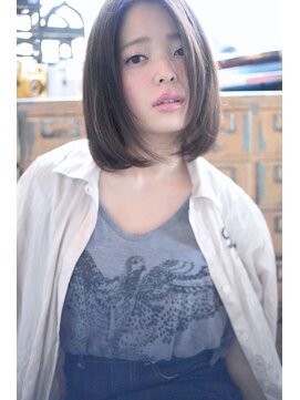 マイティ バイ エイチ(mighty by H) 【mighty hair】 ロブ×グレージュ A/W＊[052-262-4162]