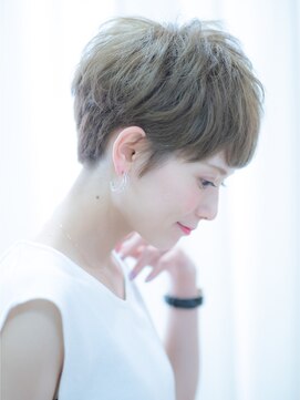 ウィルゴ(VIRGO) くせ毛風カーキカラーのベリーショート30代40代50代(st橋元)