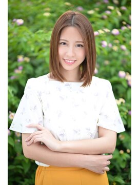 ヘアーズ ベリー 高槻店(hairs BERRY) ナチュラルストレート♪