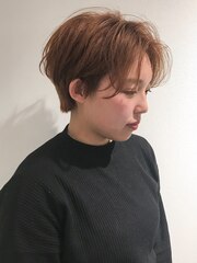 【large】ハンサムショート/前髪なしショートby鈴木貴仁