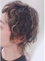 ヘアメイク カン プラスエフ(HAIR MAKE KANN+f) クセを生かしたレイヤーショート