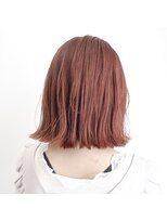 デコヘアーフラッペ(DECO HAIR frappe)&nbsp;ダブルカラーでオレンジ！