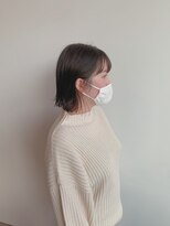 トップヘアーヒルズ 安城(TOP HAIR HILLS)&nbsp;バッサリ外ハネスタイル/ニュアンスカラー/ヘルシースタイル