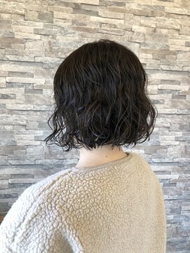ログ ヘアー(LOG HAIR) お洒落ボブパーマ