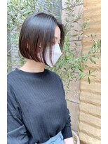 テトラ バイ ネオリーブ 横浜西口店(tetra by neolive)&nbsp;プツッとボブで オシャ髪に