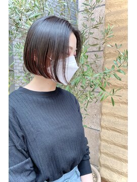 テトラ バイ ネオリーブ 横浜西口店(tetra by neolive) プツッとボブで オシャ髪に