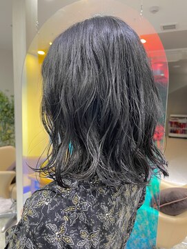 インビテーション 名古屋(invitation) ◎束間外ハネボブ！スモーキーアッシュグレー