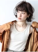 【tetote天王寺/阿倍野】#大人前髪 #ココアブラウン #クールボブ