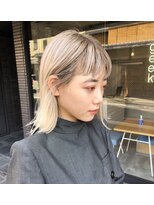 ギーク(geek) ハイトーン切りっぱなしスタイル