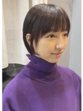 ルーシーバイパム 恵比寿(Lucy by PAM.) 美髪/ネビージュ/大人かわいい/透明感ショート[恵比寿/代官山]