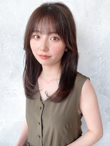 アフロート ルヴア(AFLOAT RUVUA) るなstyle 大人女性な♪レイヤーカット 20代30代40代 小顔ヘア