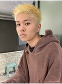 メンズハイトーンショート