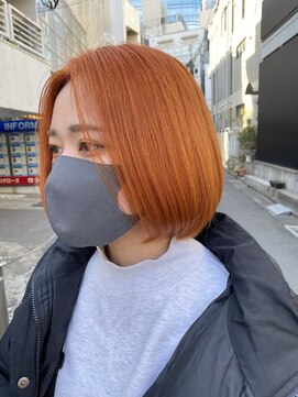 テーラヘアー 幕張本郷店(TELA HAIR) オレンジ☆オレンジ