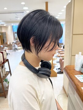 モリオ フロム ロンドン サッポロファクトリー店(morio FROM LONDON) 【morio】札幌ショート　大人かわいい丸み透け感ショート