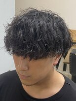 エルオム(EL.HOMME)&nbsp;【RYUYA】束感マッシュウルフ×波巻きスパイラルパーマ