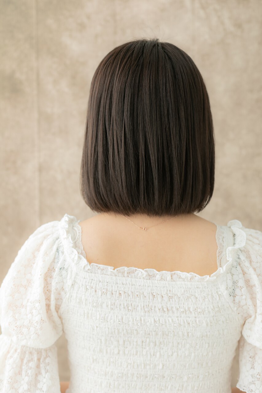 アッシュブラック前下がり切りっぱなしボブY浦和20代30代40代