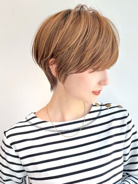 バンプ ギンザ(BUMP GINZA) 大人美人ショートボブ×ハイライト【ERIKA】