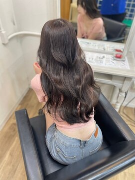 イオエ 元町(ioe) イメチェン/フルバング/似合わせカット/レッドブラウン/髪質改善