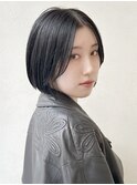 黒髪ボブ