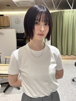 ゼストララ(ZEST Lara)&nbsp;ワインレッド×顎ラインボブ【吉祥寺】斎藤百花