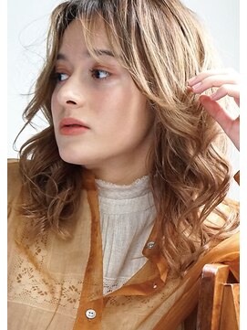 モンド ヘアクリエーション 西田店(monde hair creation) ミディアム
