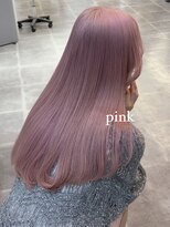 ペレ 栄店(PELE)&nbsp;前髪/アンブレラカラー/こなれミディ/イメチェン/ウェーブパーマ