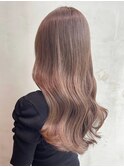 ピンクヘアー秋色ピンクグレープフルーツ_ba482701