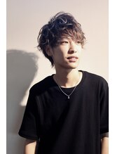 メンズヘアースパイス(Men's Hair SPICE) コンマヘアスパイラルパーマツイストパーマツーブロック
