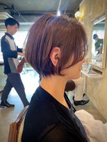 アトリエ エス atelier es HAIRDESIGN&nbsp;ナチュラルショート/ショートボブ/ニュアンスカラー/ベージュ