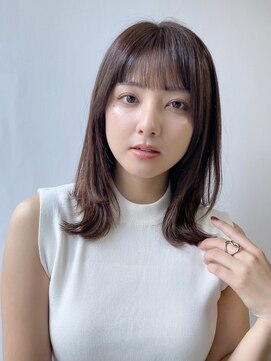 エトラ 渋谷店(etora) 前髪 メルティーカラー 似合わせカット 小顔"