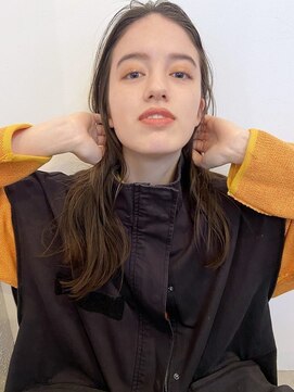 キコ 天神大名西通り店(kico) kico☆フレンチガーリー×チャコールグレー×レイヤーロング