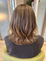 ビス リアン 川口店(Vis lien)&nbsp;透明感カラー★ダブルカラーブリーチミルクティーベージュ