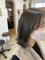 ヘアーチェリーコーク ランプ(HAIR CHERRY COKE Lamp)&nbsp;【chan′s style】greige color×layer style