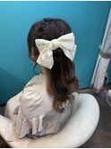 サイドハーフお団子