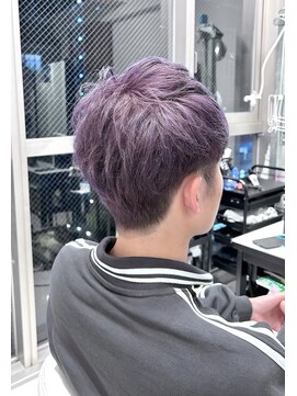 シエルブルー(ciel bleu) メンズブリーチ バイオレットカラー