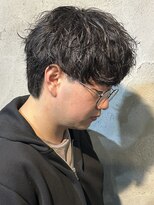 ニアウ 高崎店(Niau)&nbsp;シャドウパーマメンズパーマ韓国風マッシュニュアンスパーマ高崎