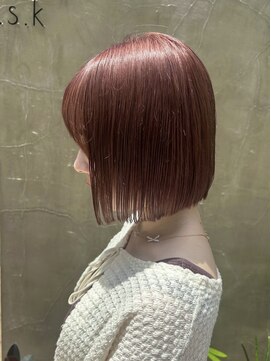 ヴィサージュバスク(VISAGE ba.s.k) 顔色パッと華やぐ♪ハイトーンの暖色カラースタイル