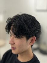 バース 梅田中崎町店(BIRTH)&nbsp;フェザーパーマセンターパートニュアンスパーマワンカール