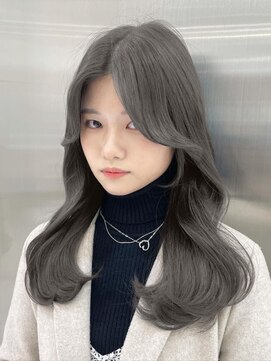 セブンルックス(7LOOKS) 【髪質改善】シルバーアッシュ×レイヤーカット/酸性ストレート