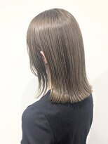 エンクス 天王町店(enx)&nbsp;ホワイトグレージュデジタルパーマミニウルフ天王町HA610